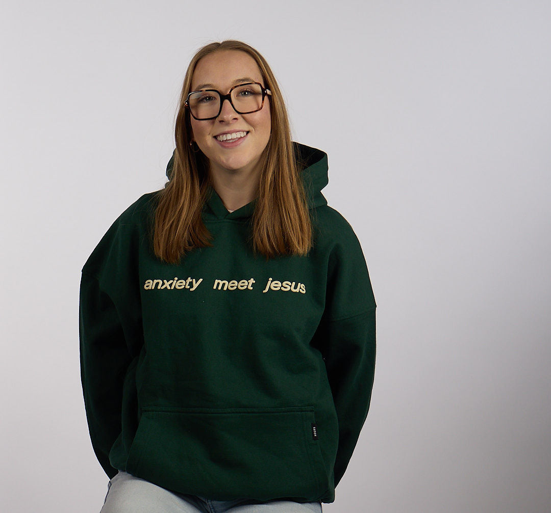 The OG Hoodie ANXIETY Forest Green