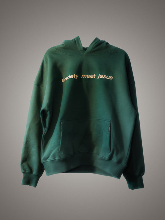 The OG Hoodie ANXIETY Forest Green