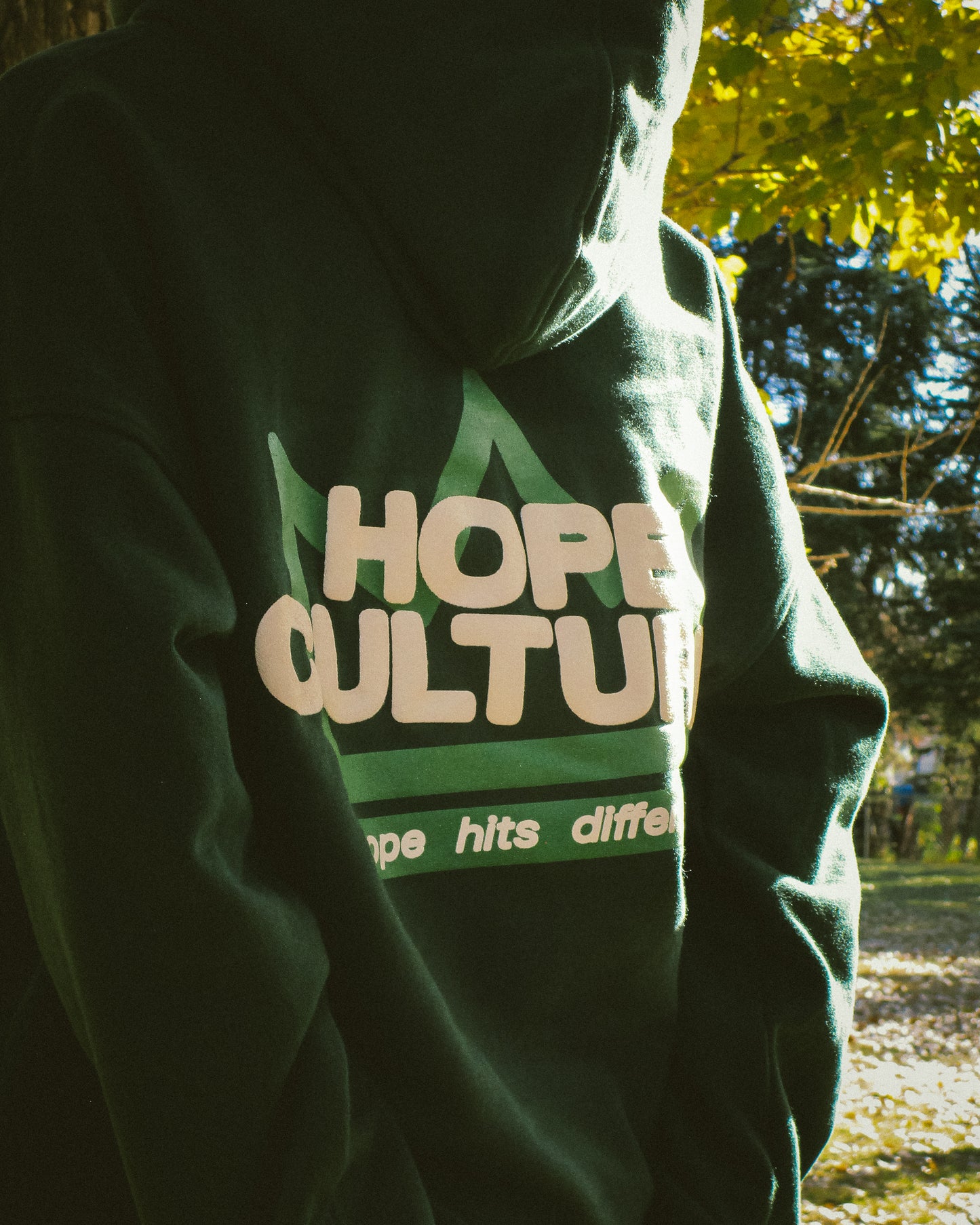 The OG Hoodie ANXIETY Forest Green