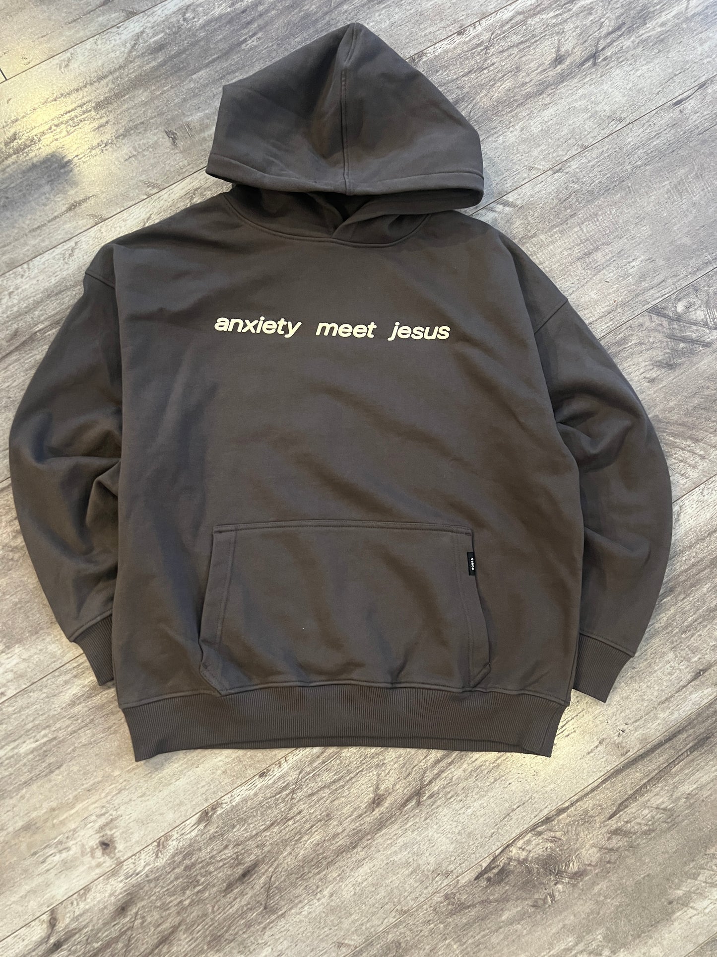 The OG Hoodie ANXIETY Espresso Brown